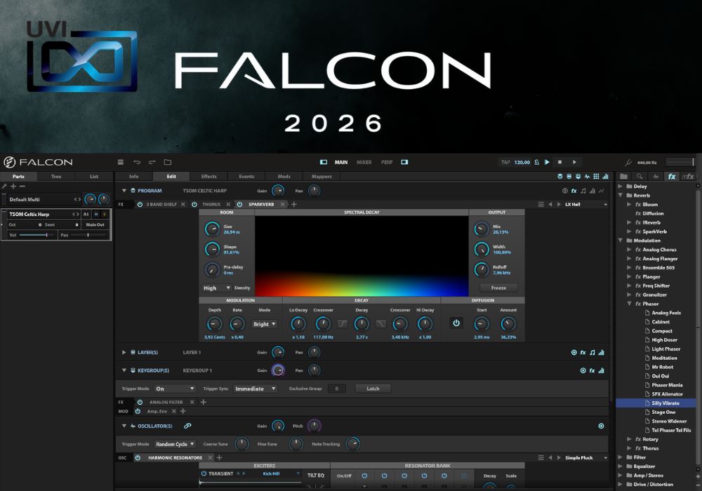 UVI Falcon 2026 (latest version)
